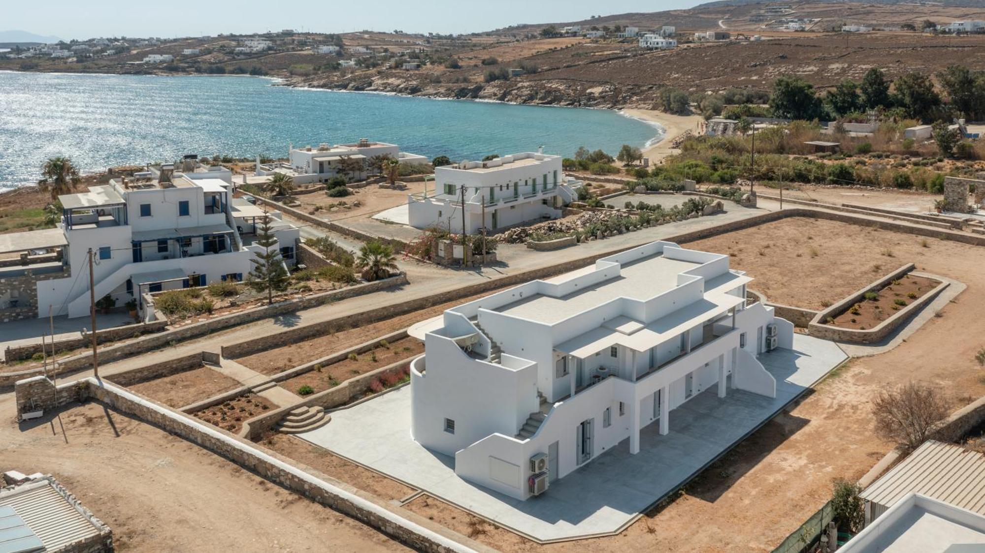 Paros Melodia Apartments Логарас Экстерьер фото